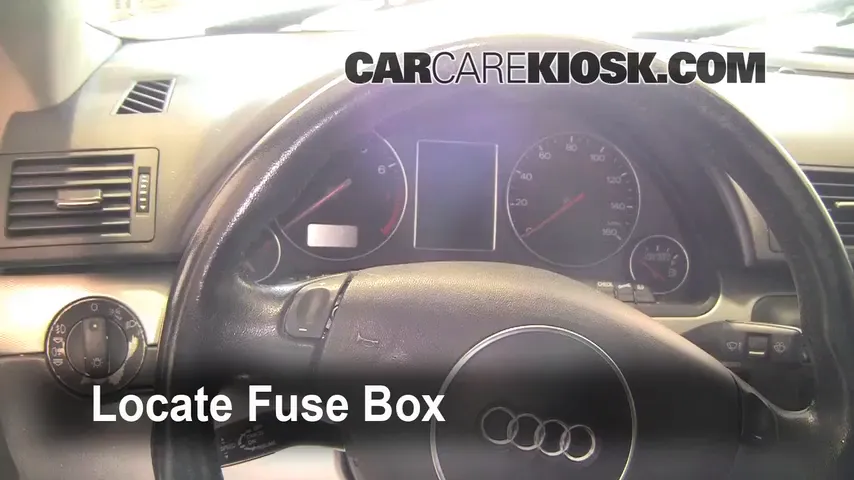 2002 Audi A4 Quattro 1.8L 4 Cyl. Turbo Fuse (Interior)